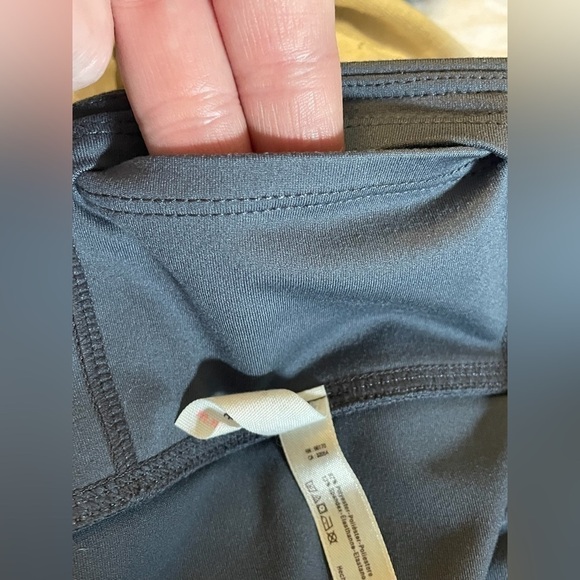 Free People Movement Womens Medium Leggings • Solid Gray Stirrups High Rise - Picture 9 of 13